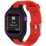 Vrouwelijke verstelbare polsband voor Garmin Forerunner 25 (rood)