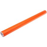 Autoklever met decoratieve 3D Carbon Fiber PVC  maat: 152cm x 50cm(Orange)