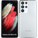 Kleurenscherm niet-werkend Fake Dummy Display Model voor Samsung Galaxy S21 Ultra 5G (Zilver)