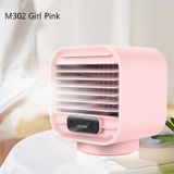 Desktop Koelventilator USB Draagbare Kantoor Koude Airconditioning Ventilator  Kleur: M302 Girl Pink