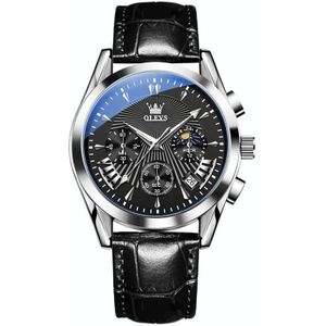 OLEVS 2876 heren multifunctioneel sportchronograaf quartz horloge