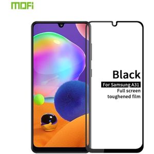 For Galaxy A31 MOFI 9H 2.5D Full Screen Tempered Glass Film(Black)