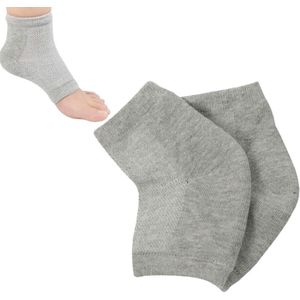 Heel Anti-cracking Aleeve Heel Protection Sock Sailboat Socks (Grijs)