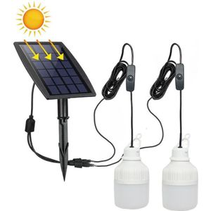 SNF-0092 3W solar lantaarn verlichting lamp outdoor IP44 waterdichte LED een voor twee verlichting systeem split tuinlamp  lengte: 5m