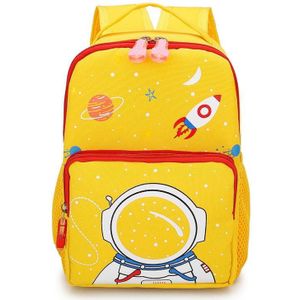 Kleuterschool Schooltas Kinderen Leuke Cartoon Rugzak (Geel)