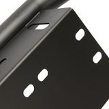 Universele auto kentekenplaat kunststof beugel frame houder stand mount (zwart)