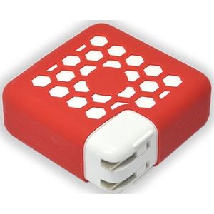 Voor Macbook 12 inch 29W / Macbook Air 13 inch 30W Power Adapter Protective Cover (Rood)