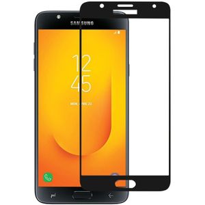 Volledige lijm volledige cover Screen Protector gehard glas film voor Galaxy J7 Duo