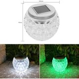 Solar Outdoor Wishing Glass Jar Courtyard Decoration Light (White Light)