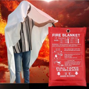 Emergency Survival Fire deken Shelter veiligheid beschermer blussers tent  grootte: 2  2m