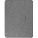 Cloth Texture TPU Horizontal Flip Leather Case with Pen Slot & Holder For iPad Pro 11 inch 2021 / 2020 / 2018(Grey)