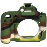 Pixel P001 voor Nikon D750 camera siliconen beschermhoes (jungle camouflage)