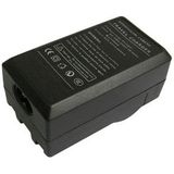 2-in-1 digitale camera batterij / accu laadr voor samsung bp-80w