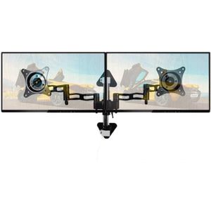 Gibbon Mounts D08W-300 Monitor Beugel Dual Screen Wall Bracket Splicing Computer Bracket