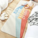 Home Bedroom Carpet Strip Room Bedside Lamb Cashmere Non-slip Mat  Grootte: 40  120 cm(Slogan)