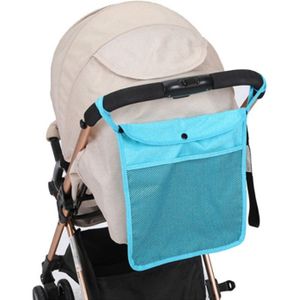 Baby Trolley Net Bag Opslagtas Universele Baby Care(Blauw)
