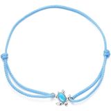 S925 Sterling Silver Blue Turtle Bracelet Women Jewelry