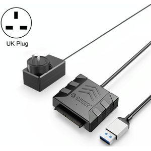ORICO UTS1 USB 3.0 2 5-inch SATA HDD-adapter met 12V 2A voedingsadapter  kabellengte: 0 3 m (UK-stekker)