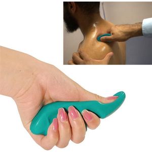 2 PC'S duim Massager Protector tool draagbare voet massage tool voetverzorging tool (groen)