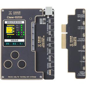 MEGA-IDEA Clone DZ03 Batterijactivering & Face ID Dot Matrix Programmer voor iPhone 8-14 Pro Max  stekker: EU