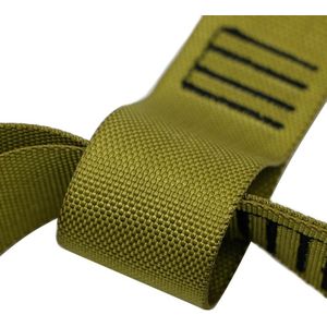 P3-3 verstelbare Fitness oefening hangende trekken touw TRP3X muur katrol Yoga band  belangrijkste gordel: 1 4 m  1.9 m nadat aangepast  atletische versie (leger-groen)