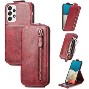 Voor Samsung Galaxy A53 5G Zipper Wallet Vertical Flip Leather Phone Case