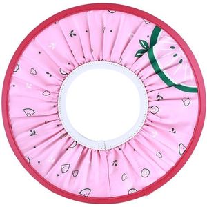 Zachte en veilige peuter Kids Wash haar Shield caps baby hoed shampoo Baddouche Protect (roze)