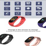 KM5 0 96 inch Kleurenscherm Telefoon Smart Watch IP68 Waterdicht  Ondersteuning Bluetooth Call / Bluetooth Music / Hartslag monitoring / Bloeddruk Monitoring(Rood)
