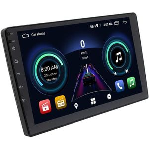 S-9090 9 Inch HD-scherm Auto Android Player GPS Navigatie Bluetooth Touch Radio  Ondersteuning Mirror Link & FM & WiFi & Stuurwielregeling  Stijl: Standaardversie + CarPlay