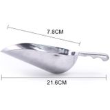 2 PCS multifunctionele schop aluminium aluminium legering ice shovel food tea shovel theepel  grootte: M