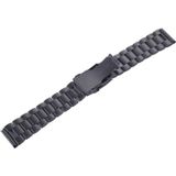 Zwart staal horlogeband voor horloge 42mm(zwart)