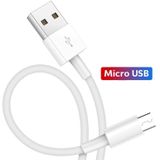 SDC-30W 2 in 1 USB naar Micro USB-datakabel + 30W QC 3.0 USB + 2 4A Dual USB 2.0-poorten mobiele telefoontablet PC Universele snelladerladerset  EU-stekker