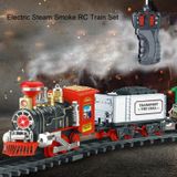 Elektrische dynamische stoom RC spoor trein set simulatie model speelgoed voor kinderen oplaadbare kinderen afstandsbediening Toy set (333-71)