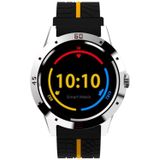N6 Smart Watch 1.3 inch TFT scherm MTK2502C Bluetooth4.0  siliconen armbanden  steun hartslag monitor & stappenteller & slaap Monitor & sedentair Reminder(Yellow)