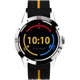 N6 Smart Watch 1.3 inch TFT scherm MTK2502C Bluetooth4.0  siliconen armbanden  steun hartslag monitor & stappenteller & slaap Monitor & sedentair Reminder(Yellow)