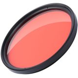 RUIGPRO voor GoPro HERO8 Professional 58mm Color Dive Housing Lens Filter met Filter Adapter Ring & Lens Cap(Red)