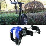 2 stks voor Ninebot MAX G30 Scooter Accessoires Aluminium Haak Haak Haak  Specificatie: Double Hook (Blauw Zwart)