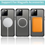 Voor iPhone 11 360 Full Body Magnetische Frosted Magsafe Phone Case (Goud)