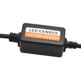 2 PC's H4 auto Auto LED koplamp Canbus waarschuwing foutvrij Decoder-Adapter voor DC 9-16V/20W-40W