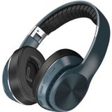 T&G VJ320 Bluetooth 5.0 Head-mounted Foldable Wireless Headphones Support TF Card with Mic(Blue)