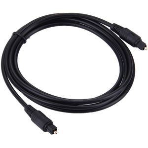 Digitale Audio optische Toslink kabel  kabellengte: 2m  OD: 4 0 mm (verguld)