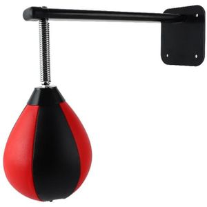 Wall-mounted Boxing Speed Ball Sanda Ball Vent Opblaasbare Peer vormige Martial Arts Ball