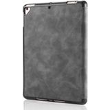 Voor iPad 9 7 inch DG. MING See Series Horizontale Flip Lederen Kast met houder & penhouder(Grijs)