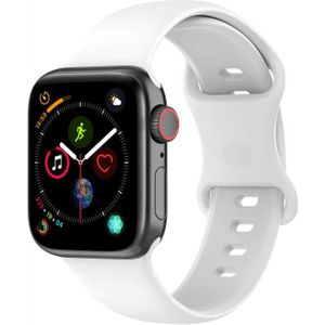 Siliconenvervanging horlogebanden  grootte: kleine code voor Apple Watch Series 6 & SE & 5 & 4 44mm / 3 & 2 & 1 42mm