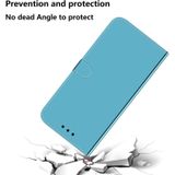 Voor Xiaomi Redmi K20 / K20 Pro / Mi 9T / Mi 9T Pro Gemiteerd Spiegeloppervlak Horizontale Flip Lederen Hoes met Holder & Card Slots & Wallet & Lanyard(Blauw)