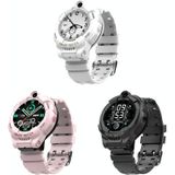 F01 1.28 Inch 4G draaibare dual-camera kinderen Smart Calling horloge met SOS-functie