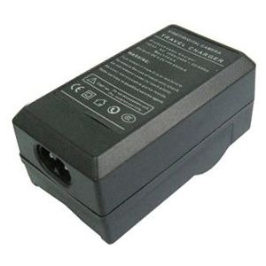 2-in-1 digitale camera batterij / accu laadr voor samsung lh73