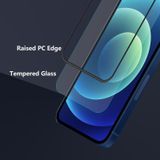 5 PCS ENKAY Hat-Prince Anti-drop Full Glue Tempered Glass Full Screen Film Anti-fall Protector For iPhone 13 / 13 Pro