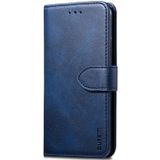 Voor iPhone X / XS GUSSIM Magnetic Horizontal Flip Leather Case met Holder & Card Slots & Wallet(Blue)