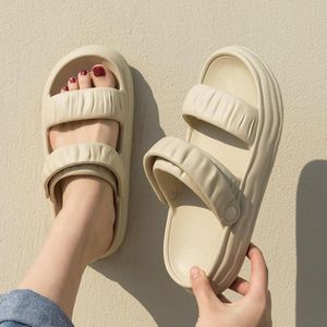 Outdoor twee slijtage dikke bodem EVA slippers paar antislip ademende sandalen  maat: 35-36